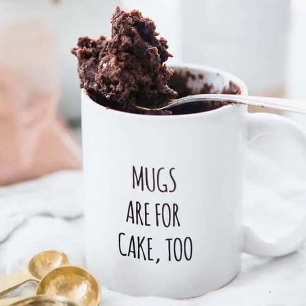 mug cake vegan sans oeuf