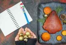 Repas de Noël sans lactose sans gluten