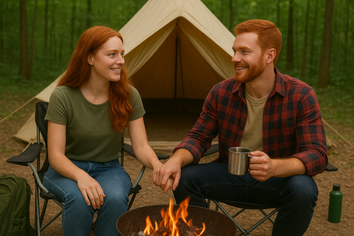 un-couple-au-camping